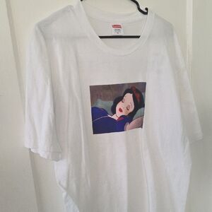 Supreme White Cotton T-Shirt